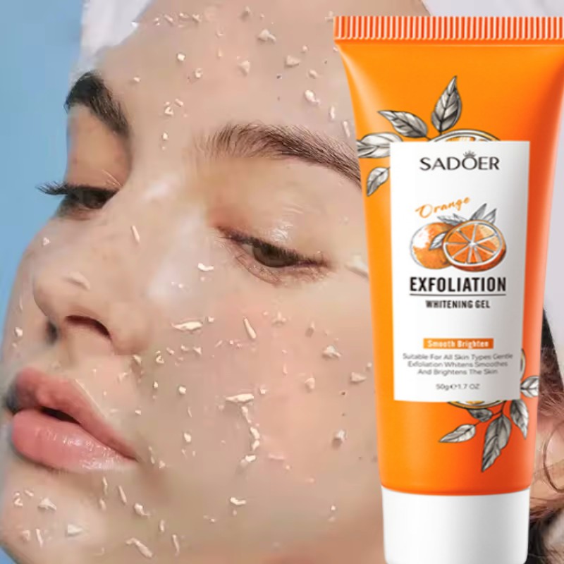 Ceramide Moisturizer - Turuncu Peeling Soyma Jeli Yüz Fırçalayın