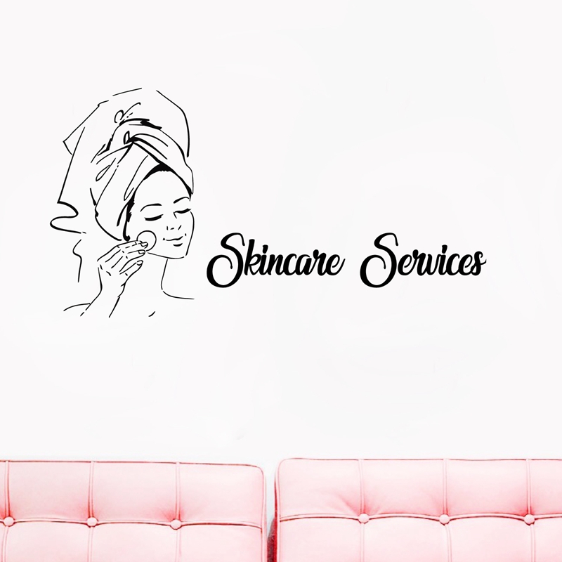 Skincare Quote - Spa işareti yüz bakımı alıntı vücut