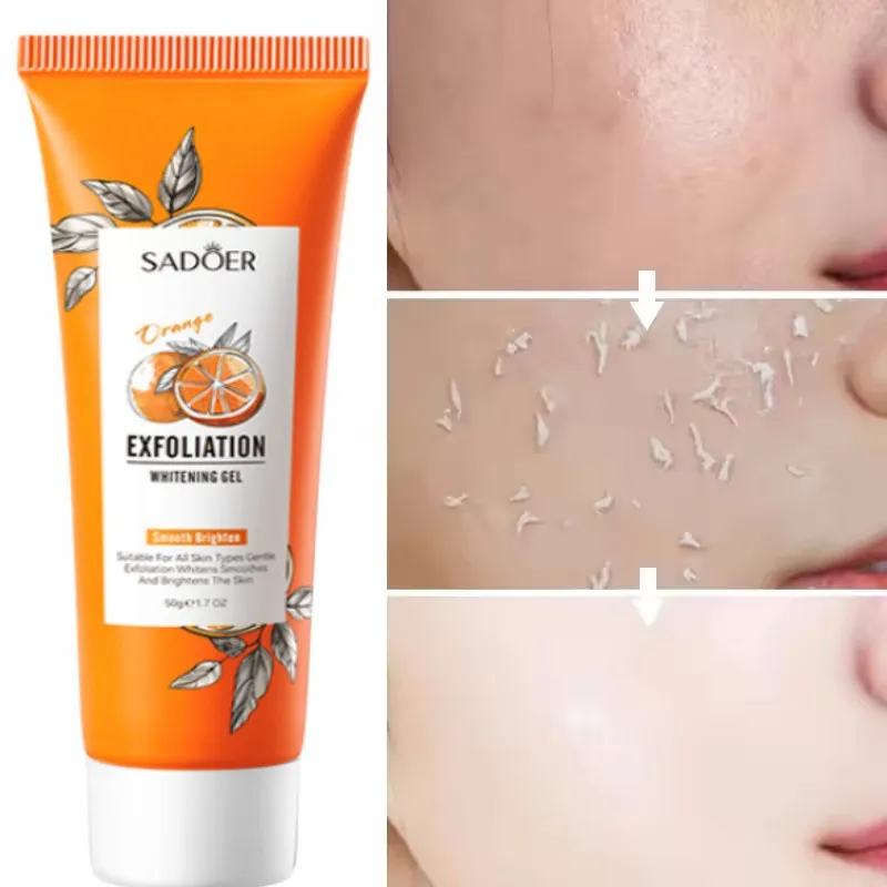 Ceramide Moisturizer - Turuncu Peeling Jeli Yüz Ovma Nemlendirici