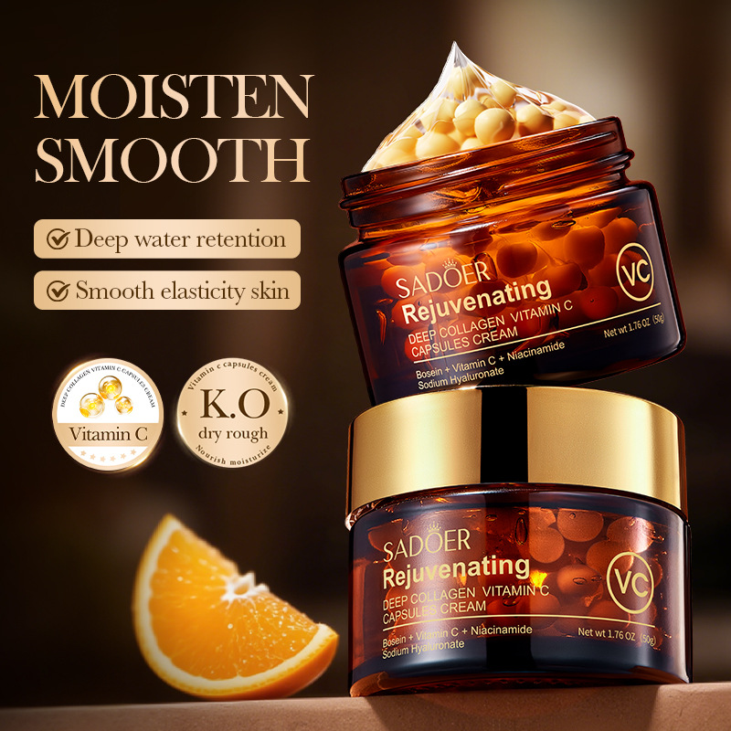 Skincare Vitamin C - C Vitamini Kapsül Kremi Kollajen Kırışıklık