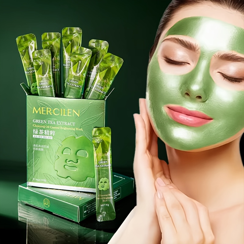 10 adet Mercilen Yeşil Çay Soy - Bentonite Clay Mask incelemesi ve fiyatı