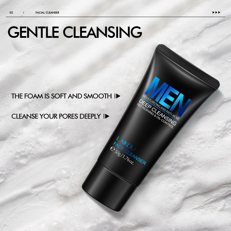 LAIKOU erkekler yüz temizleyic - Salicylic Acid Cleanser incelemesi ve fiyatı